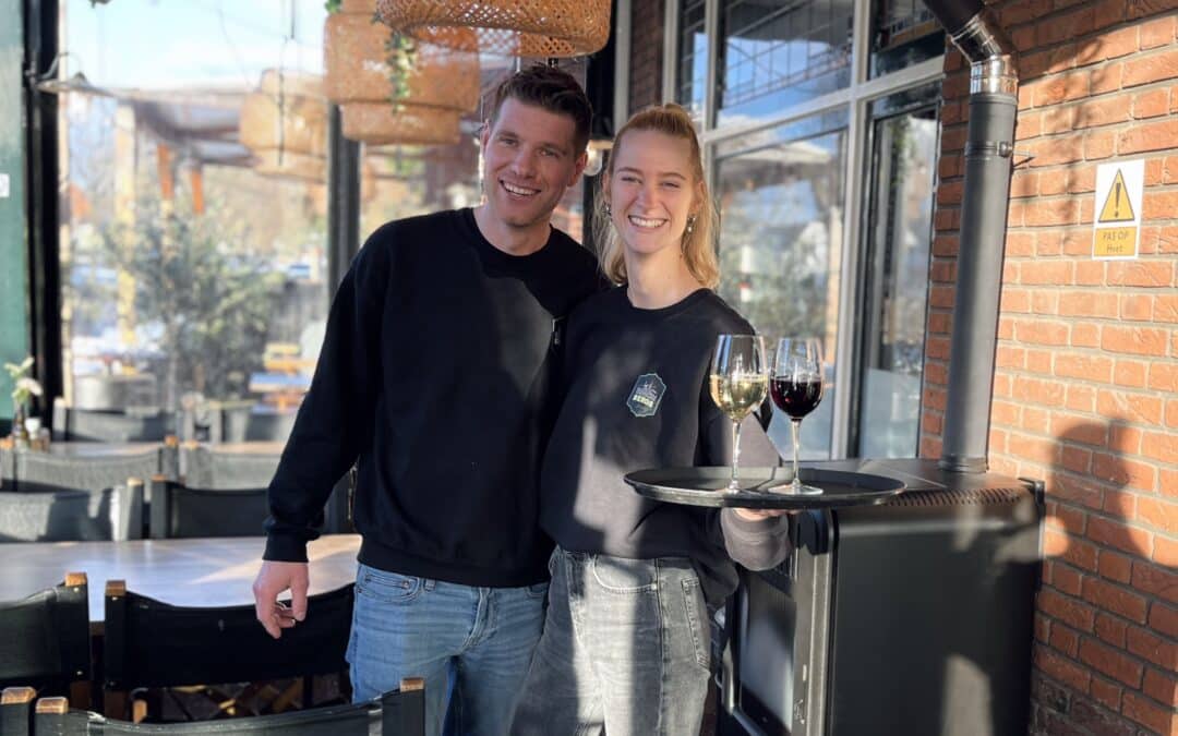 Yvette Vlaanderen en Emile Hagen